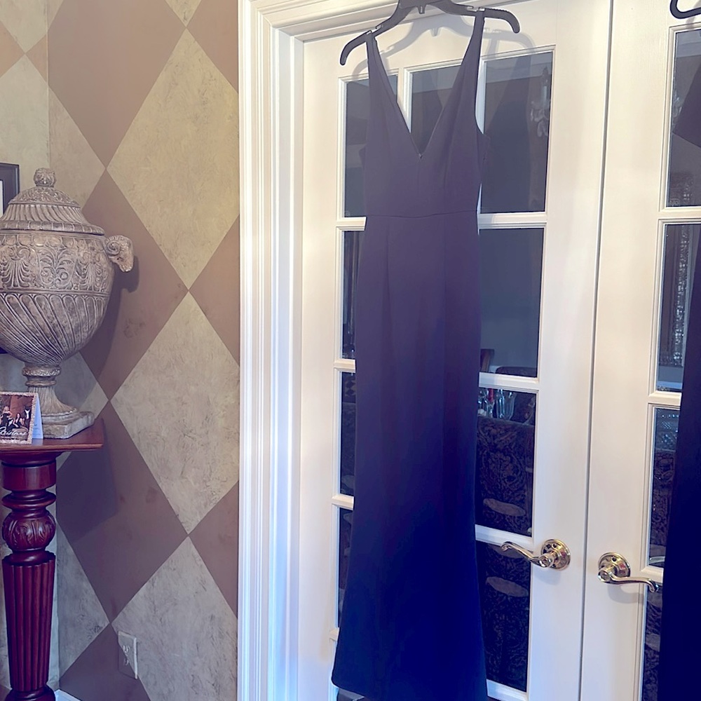 Lulu navy dress